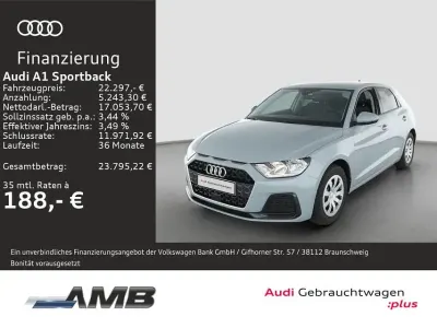 Gebraucht Audi A1 Sportback Advanced Plus 116 PS (85 kW) 2025 Pfeilgrau perleffekt Kleinwagen