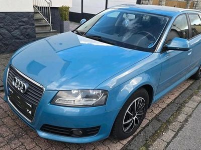 Gebraucht Audi A3 Sportback Comfort 105 PS (77 kW) 2009 Blau Kleinwagen