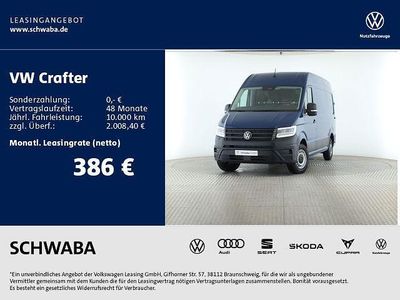 Neu VW Crafter 140 PS (102 kW) 2025 Blau Van