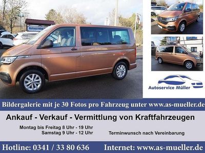 Used VW Multivan 150 HP (110 kW) 2021 Orange Minivan
