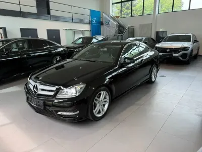 Używany Mercedes C220 AMG line 170 KM (125 kW) 2013 Czarny Coupe