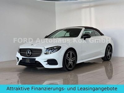 Weiß Gebraucht 2019 Mercedes E450 AMG line Cabrio | 41.900 € (Fairer Preis)