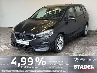Gebraucht BMW 218 Gran Tourer Advantage 150 PS (110 kW) 2022 Schwarz Van / Kleinbus