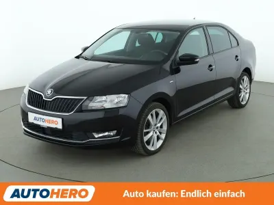 Gebraucht Skoda Rapid Clever 110 PS (80 kW) 2019 Schwarz Kleinwagen