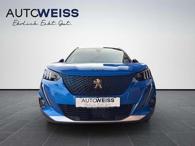 Gebraucht Peugeot e-2008 GT 100 kW (136 PS) 2021 Vertigo blau metallic SUV