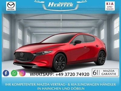 Neu Mazda 3 Homura-Line 140 PS (102 kW) 2026 Rot Limousine