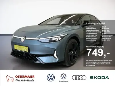 Gebraucht VW ID.7 GTX 250 kW (340 PS) 2025 Stonewashed blue / schwarz Limousine