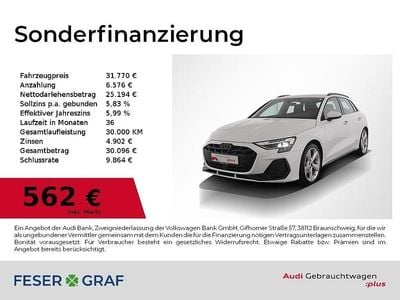 Gebraucht Audi A3 Ambiente 150 PS (110 kW) 2025 Arkonaweiß Limousine