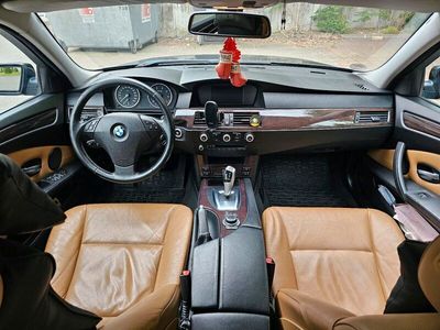 gebraucht BMW 530 i E60 LCI AUTOMATIK TÜV NEU LEDER PDC SZH TEMPO ALLWTR ALU