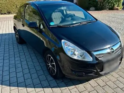 Gebraucht Opel Corsa 2010 Schwarz Kleinwagen