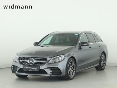 Gebraucht Mercedes C180 AMG 156 PS (114 kW) 2020 Metalliclack selenitgrau Kombi