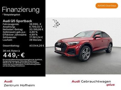 Rot Gebraucht 2021 Audi Q5 Sportback Advanced SUV | 36.999 € (Guter Preis)
