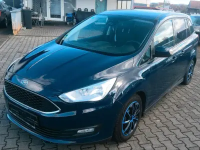 Gebraucht Ford Grand C-Max 125 PS (91 kW) 2018 Blau Van / Kleinbus