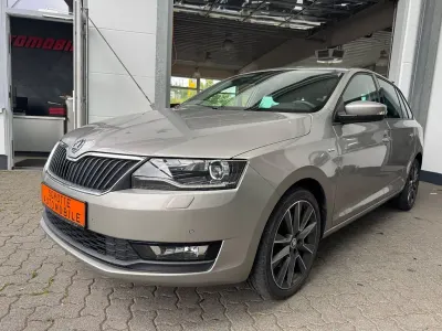 Gebraucht Skoda Rapid Clever 110 PS (80 kW) 2018 Beige Kleinwagen