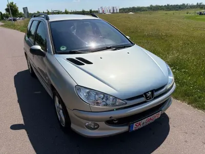 Gebraucht Peugeot 206 Tendance 109 PS (80 kW) 2004 Grau Kombi