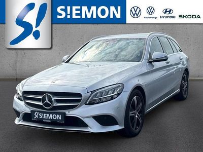 Usata Mercedes C200 Avantgarde 197 CV (144 kW) 2020 Argento Station wagon