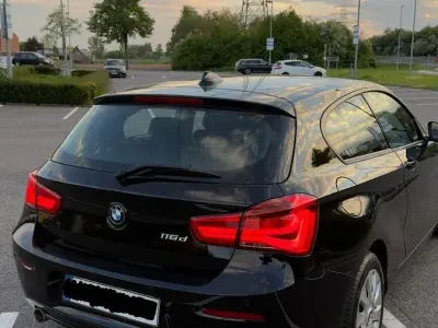 Używany BMW 116 Advantage 116 KM (85 kW) 2017 Czarny Hatchback