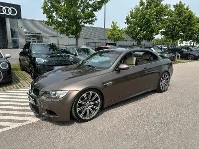 Gebraucht BMW M3 Cabriolet Sport Line 420 PS (308 kW) 2013 Braun Cabrio