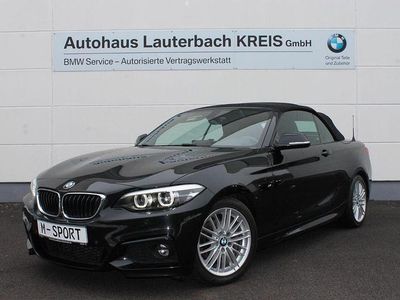 Gebraucht BMW 218 M Sport 136 PS (100 kW) 2018 Schwarz Cabrio