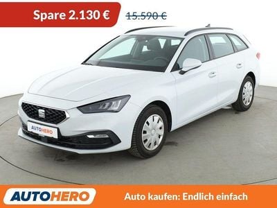 Gebraucht Seat Leon Reference 90 PS (66 kW) 2021 Weiß Kombi