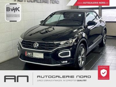 Gebraucht VW T-Roc Cabriolet 150 PS (110 kW) 2021 Deep black perleffekt Cabrio