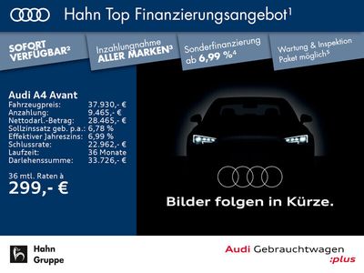 gebraucht Audi A4 A4 Avant S lineAvant 40 TFSI S-Trc S line Navi LED Optikpaket Cam