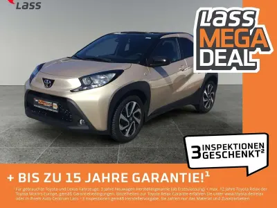 Second-hand Toyota Aygo Pulse 72 CP (52 kW) 2024 Bej Hatchback