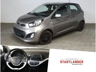 Gebraucht Kia Picanto Edition 7 69 PS (50 kW) 2014 Silber Kleinwagen