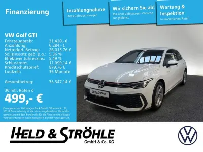 Gebraucht VW Golf VIII GTI 265 PS (194 kW) 2025 0q pure white Limousine