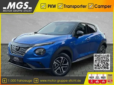 Neu Nissan Juke N-Connecta 143 PS (105 kW) 2026 Blue / black SUV