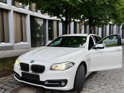 Gebraucht BMW 520 190 PS (139 kW) 2014 Weiß Kombi