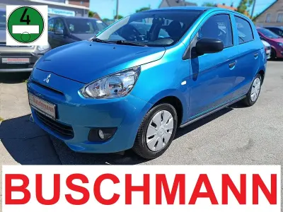 Gebraucht Mitsubishi Space Star Classic Collection 71 PS (52 kW) 2015 Blau Kleinwagen