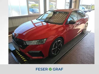 Usata Skoda Octavia RS 200 CV (147 kW) 2023 Rosso Berlina
