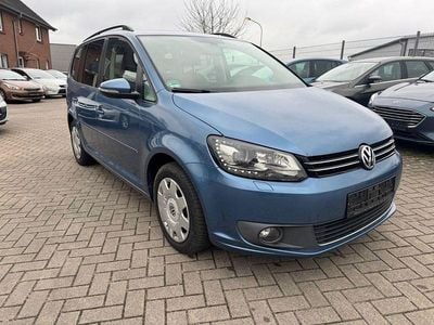 Gebraucht VW Touran Comfortline 140 PS (102 kW) 2012 Blau Van / Kleinbus