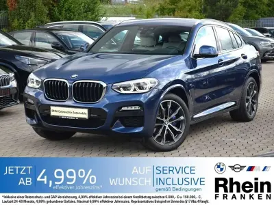 Gebraucht BMW X4 M Sport 265 PS (194 kW) 2019 Blau SUV