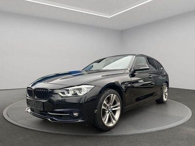 Gebraucht BMW 330 Sport Line 252 PS (185 kW) 2017 Schwarz Kombi