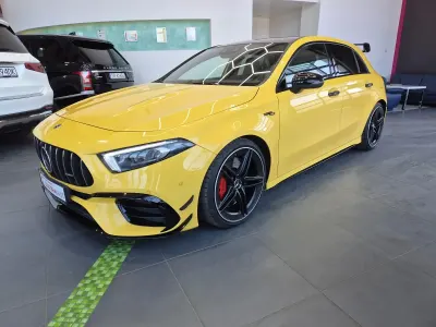 Używany Mercedes A45 AMG 421 KM (309 kW) 2020 Żółty Sedan/Limuzyna