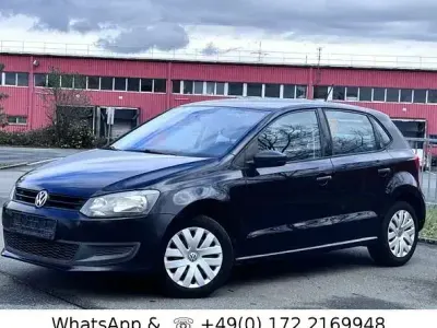 Second-hand VW Polo Trendline 130 CP (95 kW) 2011 Negru Hatchback