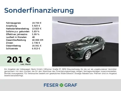 Gebraucht Cupra Formentor 204 PS (150 kW) 2022 Dark camouflage metallic SUV