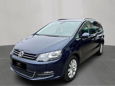 Second-hand VW Sharan Highline 177 CP (130 kW) 2015 Albastru Monovolum
