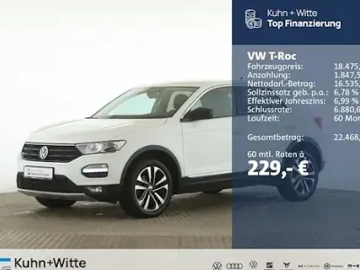 Usado VW T-Roc United 150 CV (110 kW) 2021 Blanco SUV