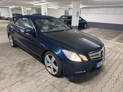 Gebraucht Mercedes E350 Avantgarde 265 PS (194 kW) 2012 Blau Cabrio