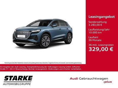 Gebraucht Audi Q4 e-tron Comfort 150 kW (204 PS) 2022 Grau (kieselgrau) SUV