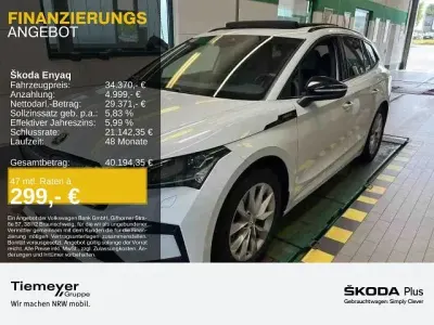 Gebraucht Skoda Enyaq iV SportLine 194 kW (265 PS) 2023 Weiß SUV