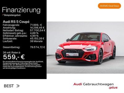 Gebraucht Audi RS5 Sport 450 PS (330 kW) 2024 Progressivrot metallic Coupé
