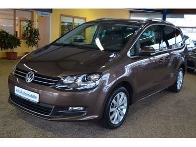 Gebraucht VW Sharan Highline 170 PS (125 kW) 2012 Toffeebraun metallic Van / Kleinbus