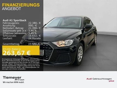 Gebraucht Audi A1 Sportback Advanced 116 PS (85 kW) 2025 Schwarz Kleinwagen
