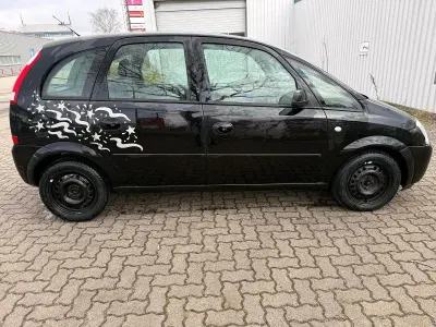 Gebraucht Opel Meriva 125 PS (91 kW) 2005 Schwarz Van / Kleinbus