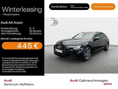 Mythosschwarz metallic Gebraucht 2025 Audi A6 S-Line Kombi | 46.490 € (Superpreis)