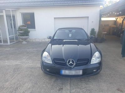 Usata Mercedes SLK200 163 CV (119 kW) 2004 Nero Cabrio